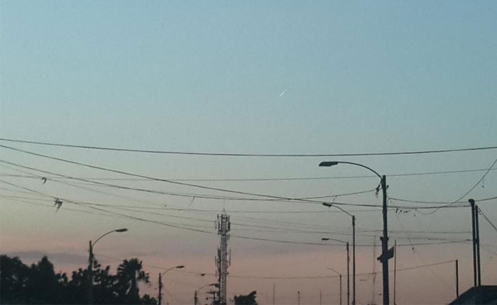 Cae supuesto meteorito en el Lago de Maracaibo