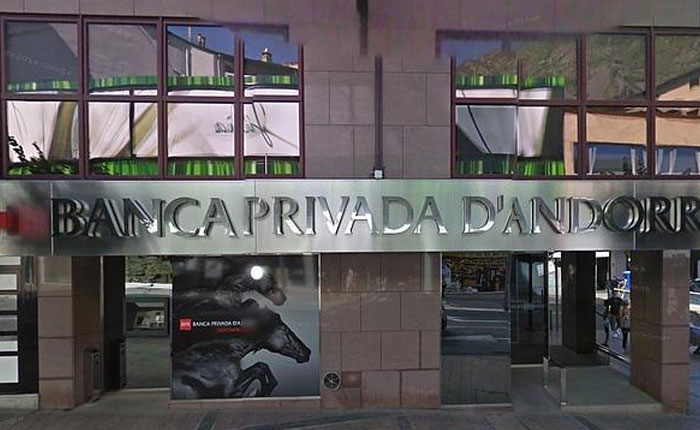 Banco intervenido en Andorra gestionaba transacciones con fondos desviados de Pdvsa