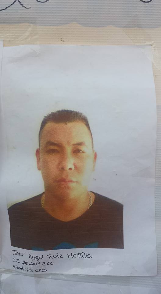 José Angel Ruiz Montilla (25 años)