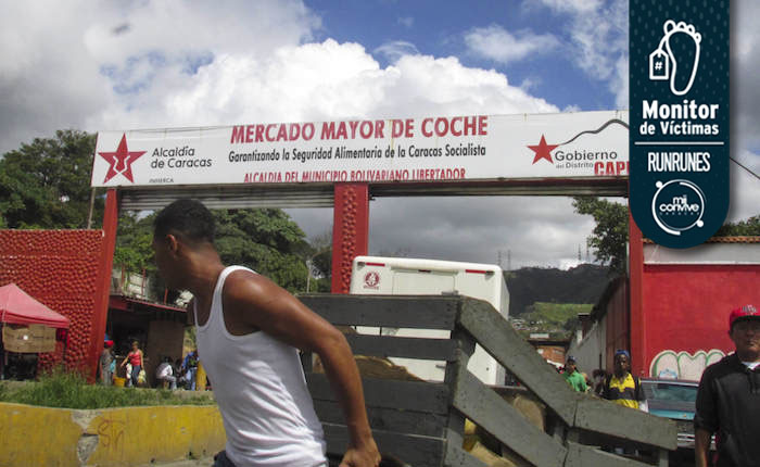Asesinan a vendedor de frutas dentro de Mercado de Coche