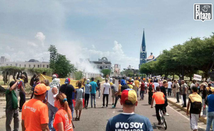 Reprimieron concentración de Juan Pablo Guanipa en Maracaibo