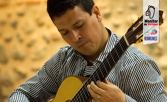 Las balas silenciaron la guitarra de José Luis Lara