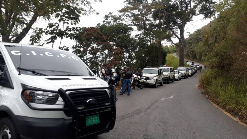 Enfrentamiento entre presuntos delincuentes y funcionarios dejó cinco muertos en Turgua