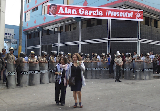 funeral alan garcia
