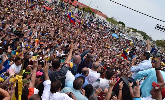 Guaidó en Cabimas