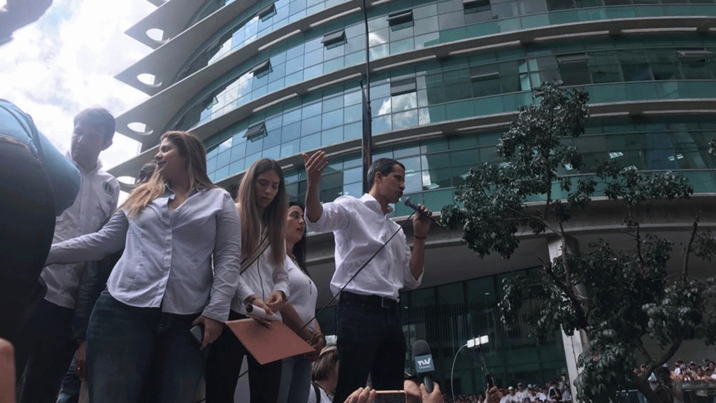 Juan Guaidó: Comenzó agenda de protestas hasta lograr la libertad