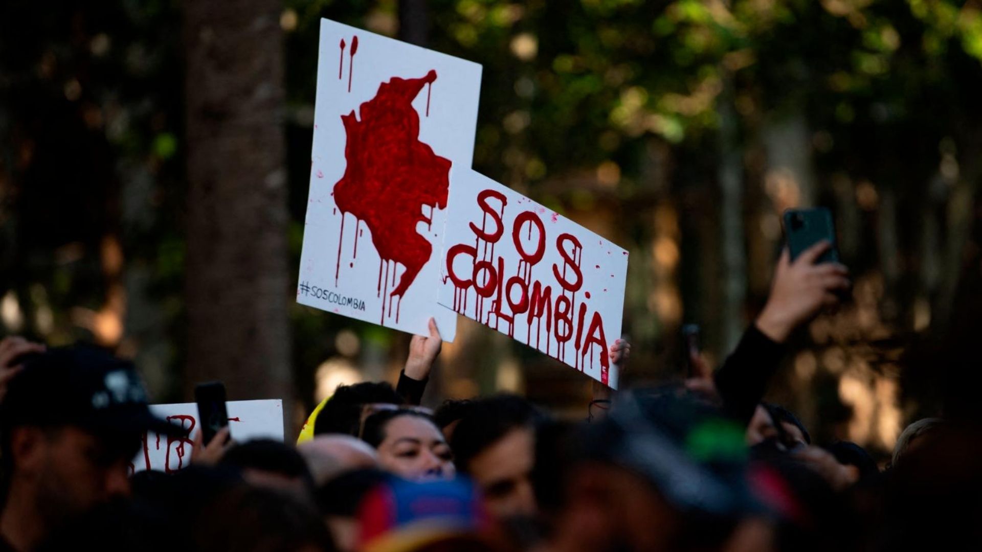 protestas Colombia