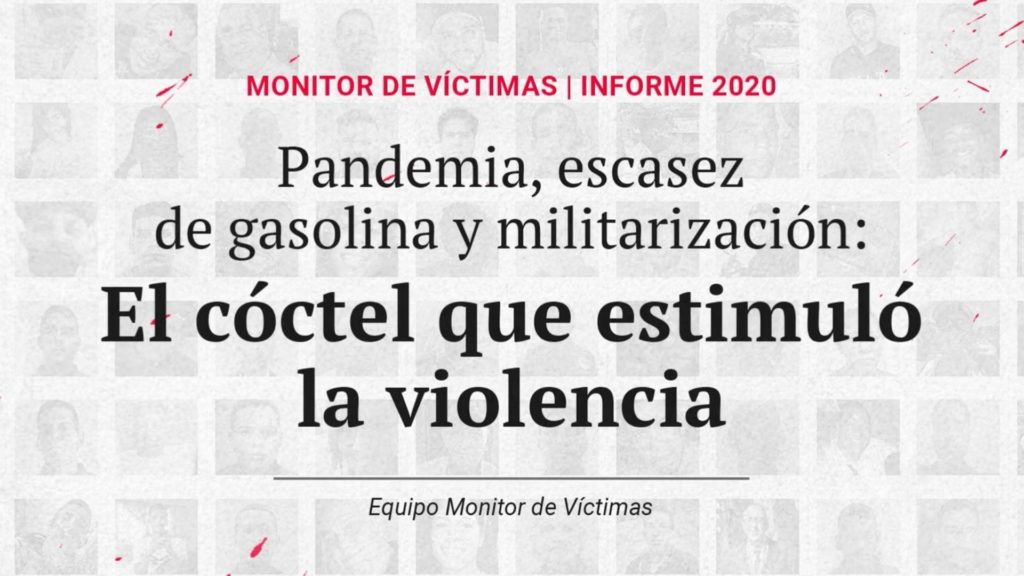 informe de Monitor de Víctimas