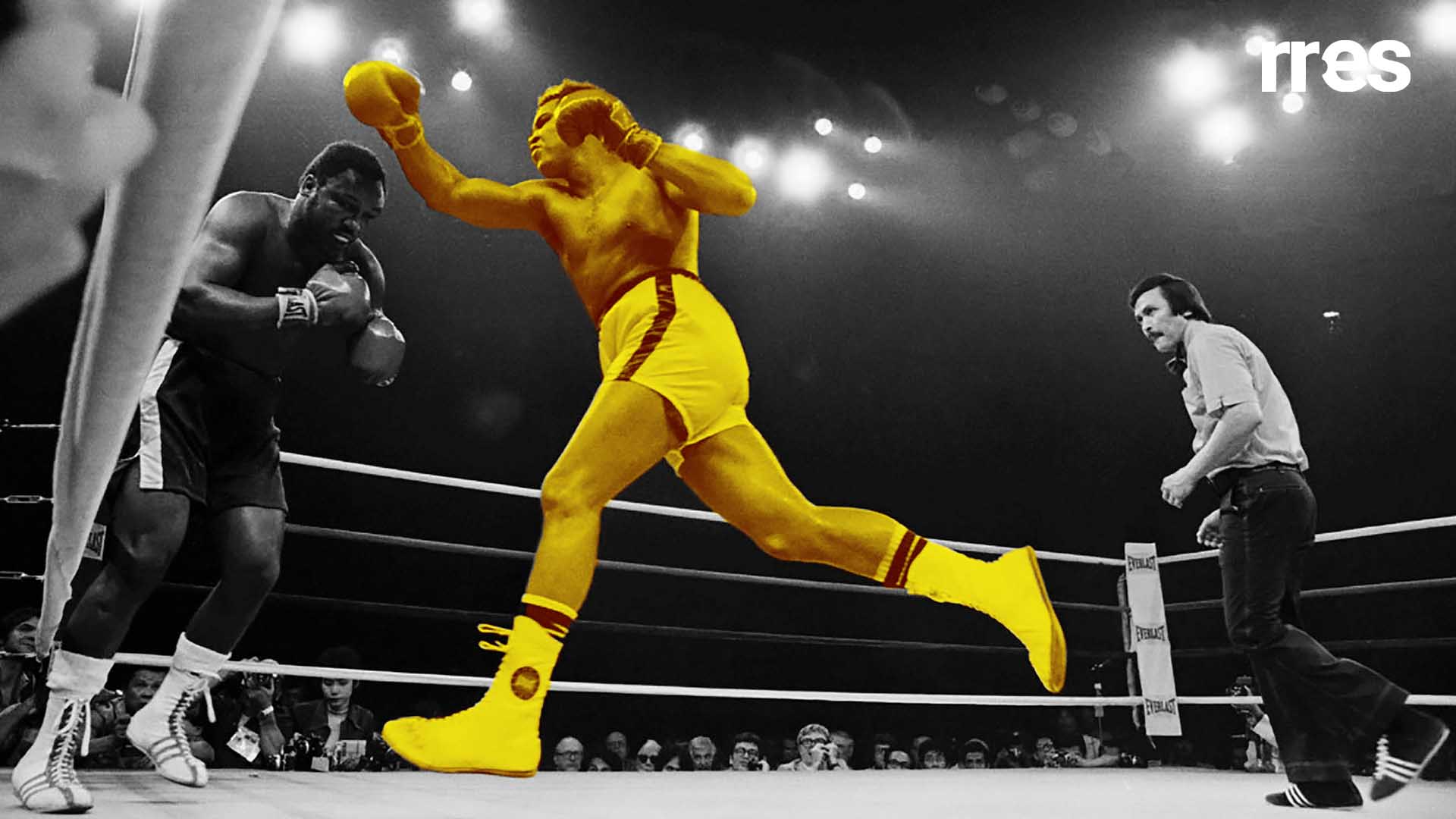 Levantarnos una vez más, por Carolina Jaimes B. Muhammad Ali vs Joe Frazier en Thrilla in Manila. Foto en tatlerasia (Interven. por Runrunes).