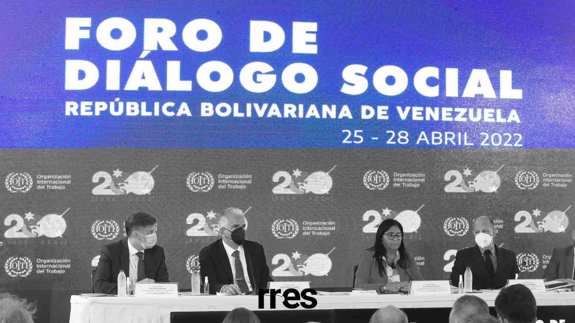 Foro de Diálogo Social en Venezuela: desafío para la OIT, por Froilán Barrios Nieves*