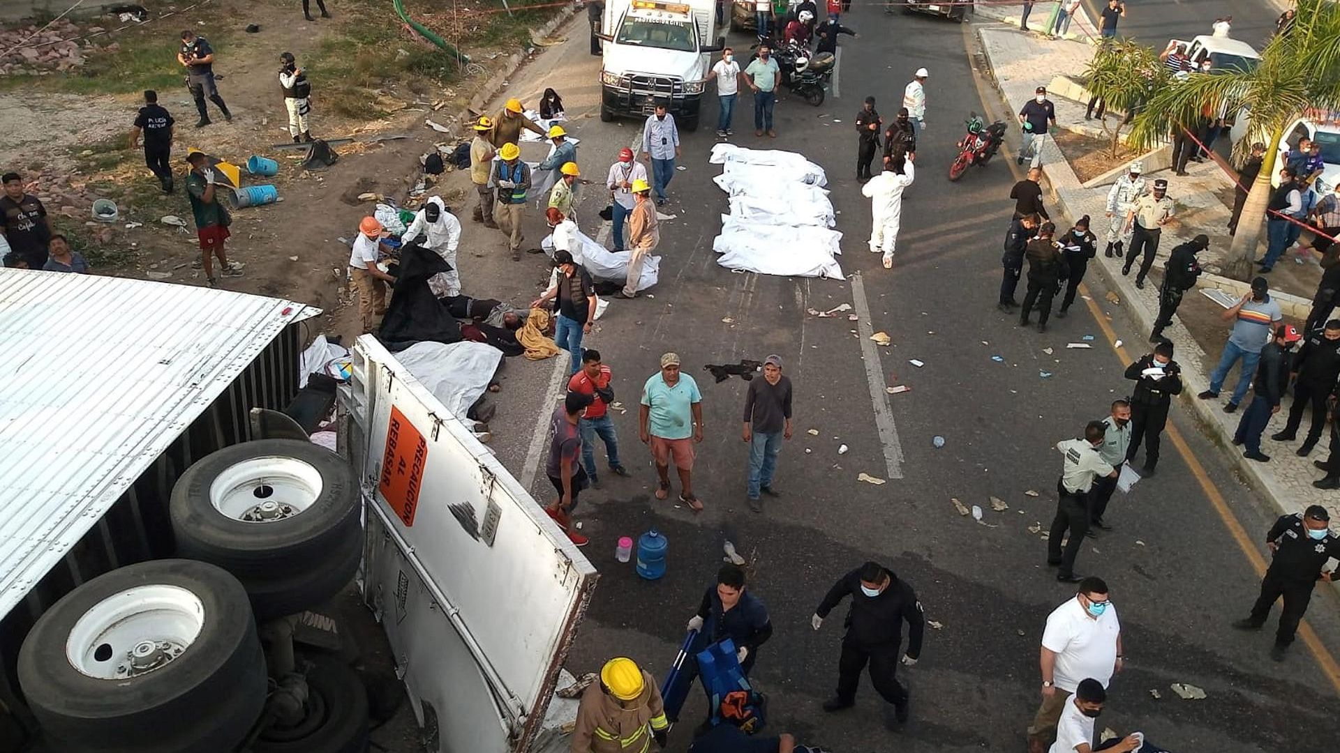 accidente en