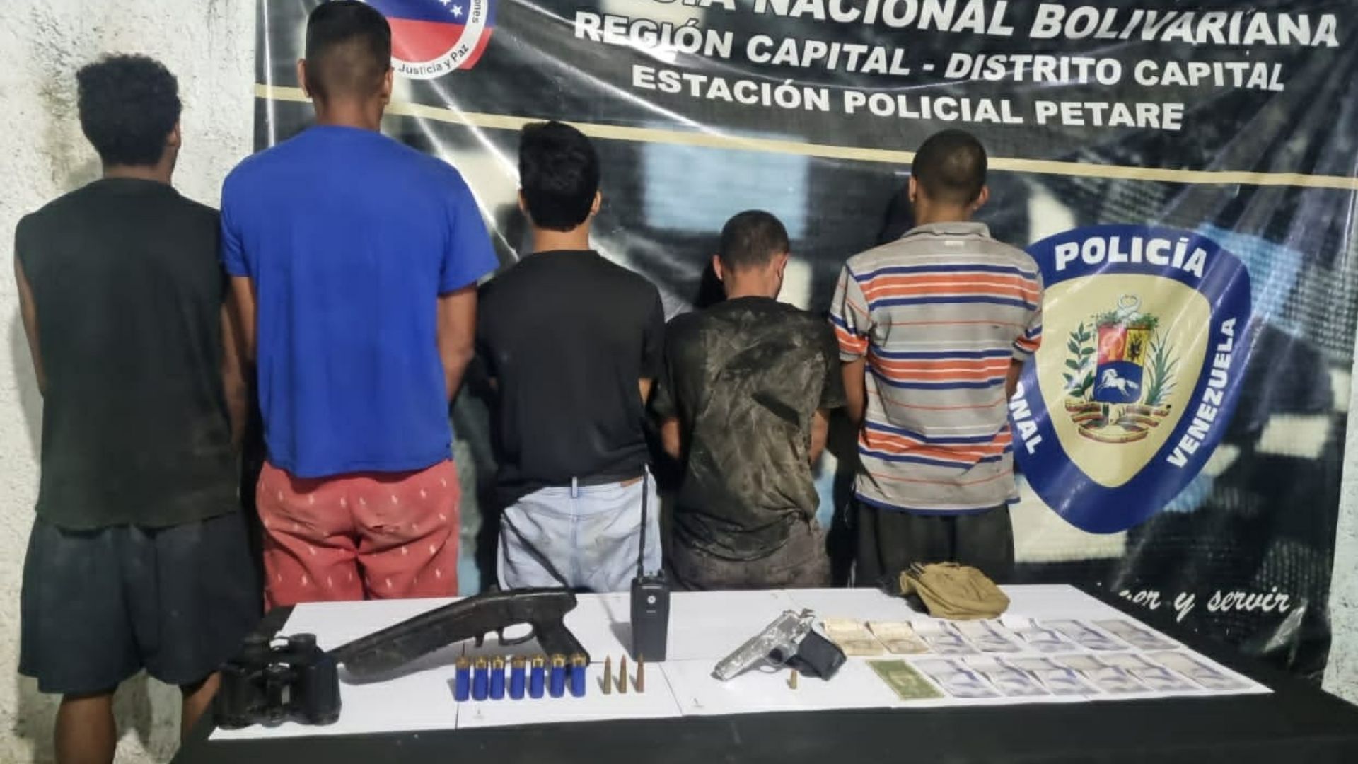#MonitordeVíctimasCaracas | 7 fallecidos por armas de fuego y 5 detenidos en el barrio José Félix Ribas de Petare
