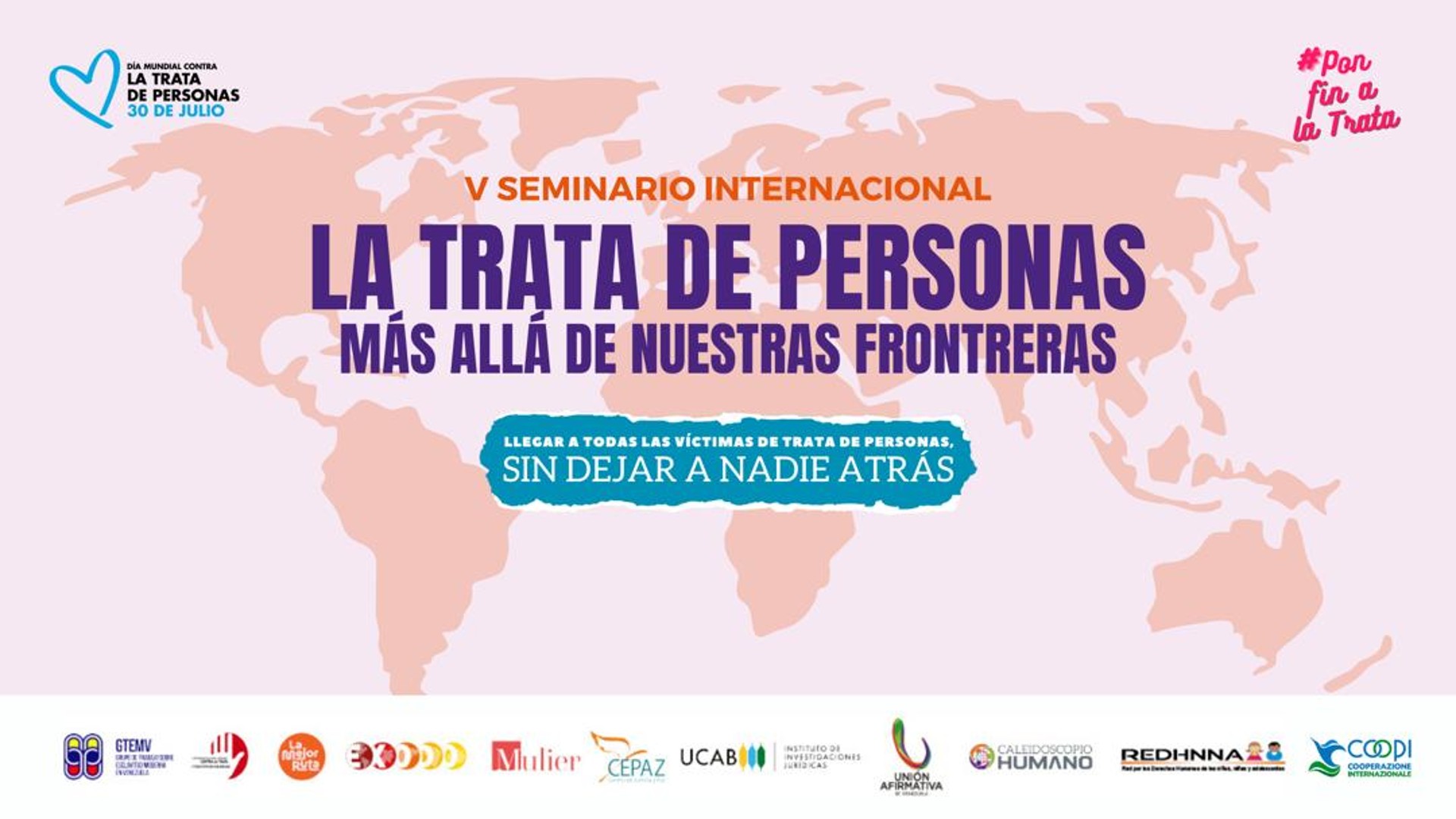 En el V seminario de la trata de personas al cual asistieron distintas ONG's se debatieron temas que ponen a las personas en vulnerabilidad y aumentan las probabilidades de ser capturadas.