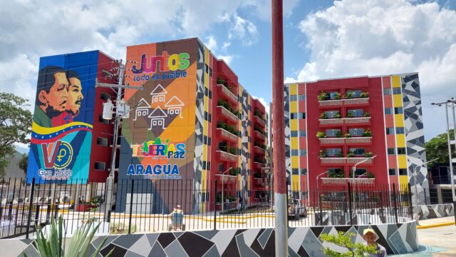 Misión vivienda en la Entrada de Las Tejerías