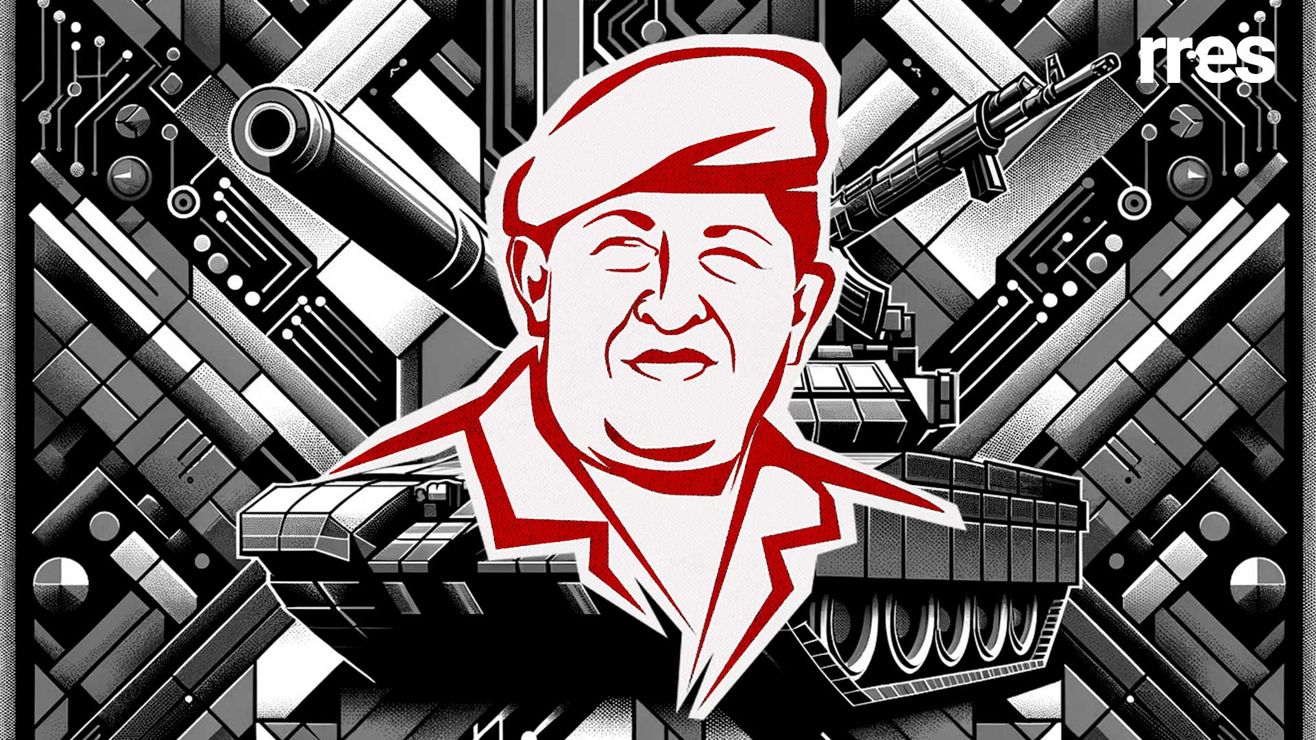 Guayana y la guerra asimétrica de Chávez, por Asdrúbal Aguiar. Imagen del fondo generada por IA-Dalle