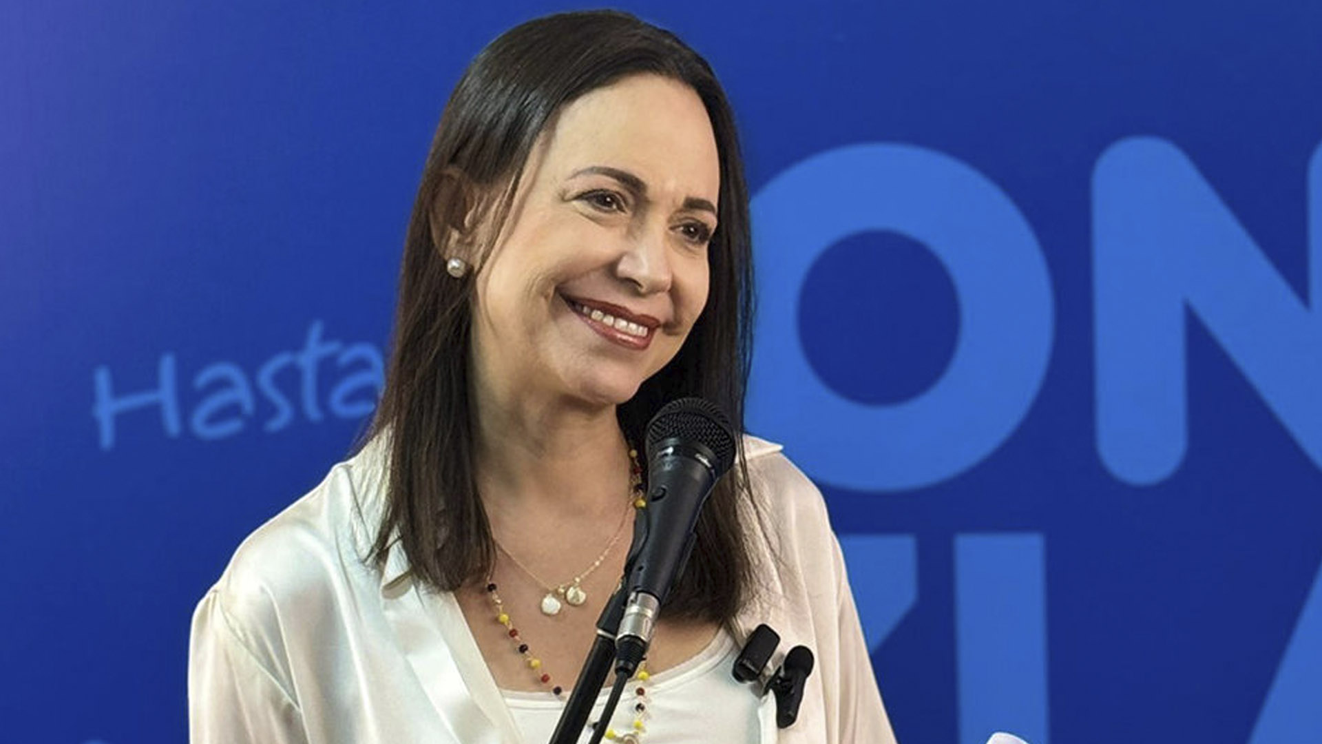 María Corina Machado niega que EEUU le pidiera reconsiderar su candidatura