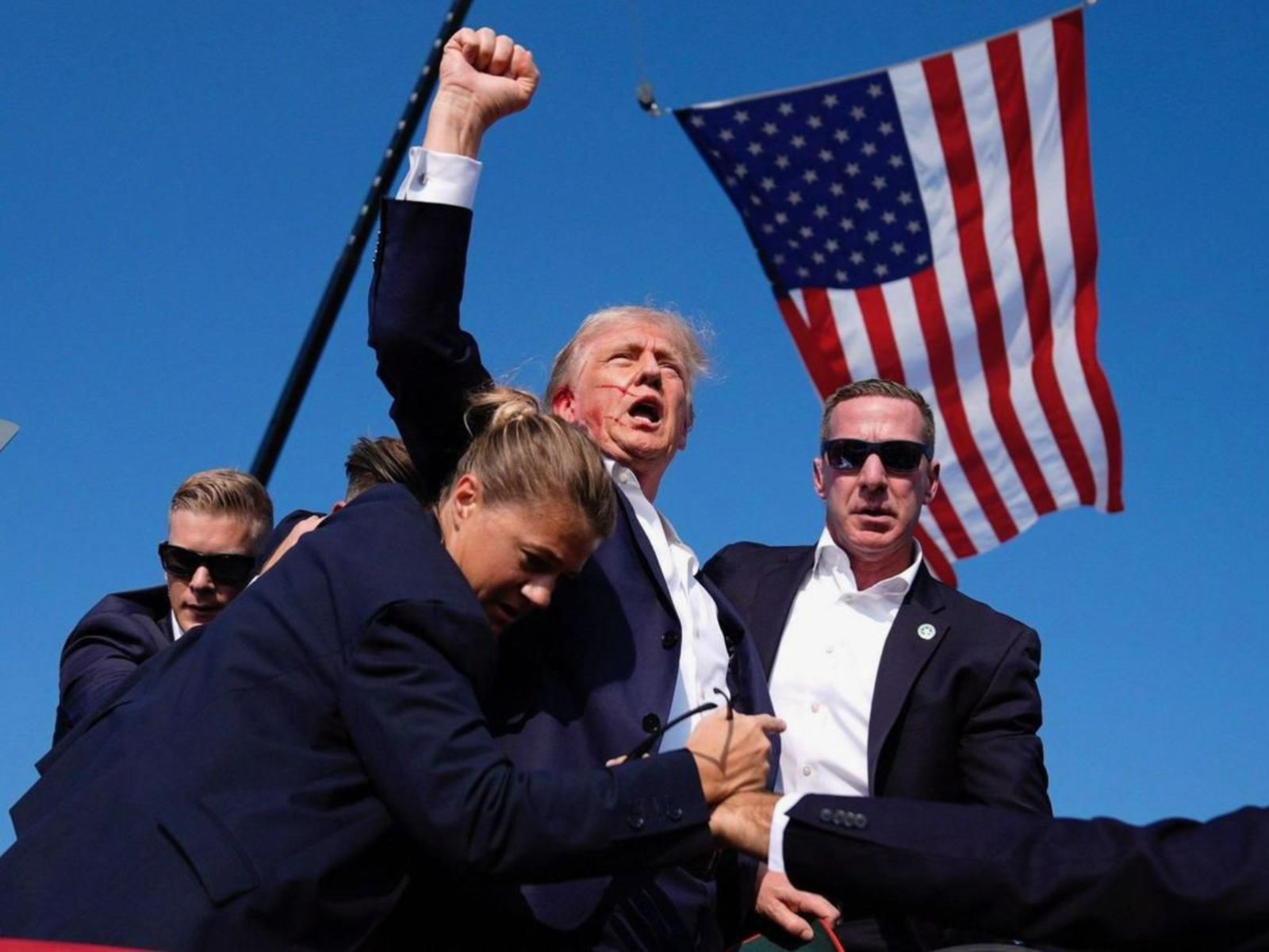 Trump mitin