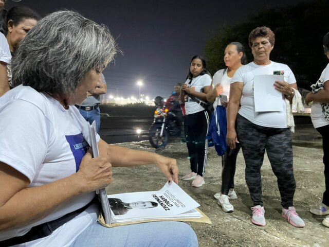 Familiares en Tocuyito 