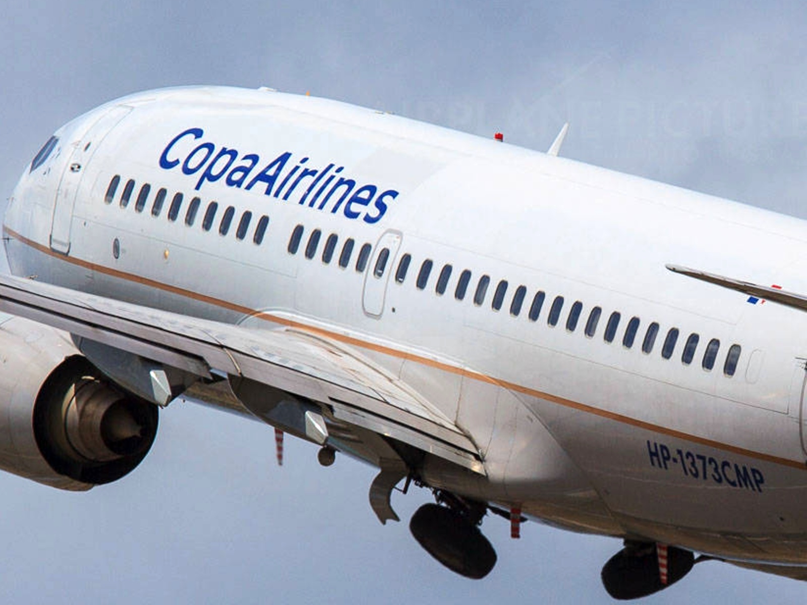 Imagen de un vuelo de Copa Airlines