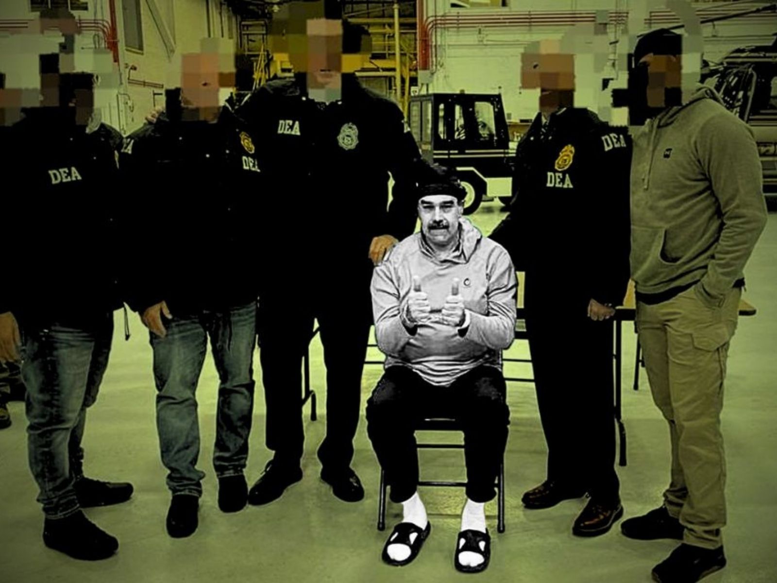 la captura de Maduro