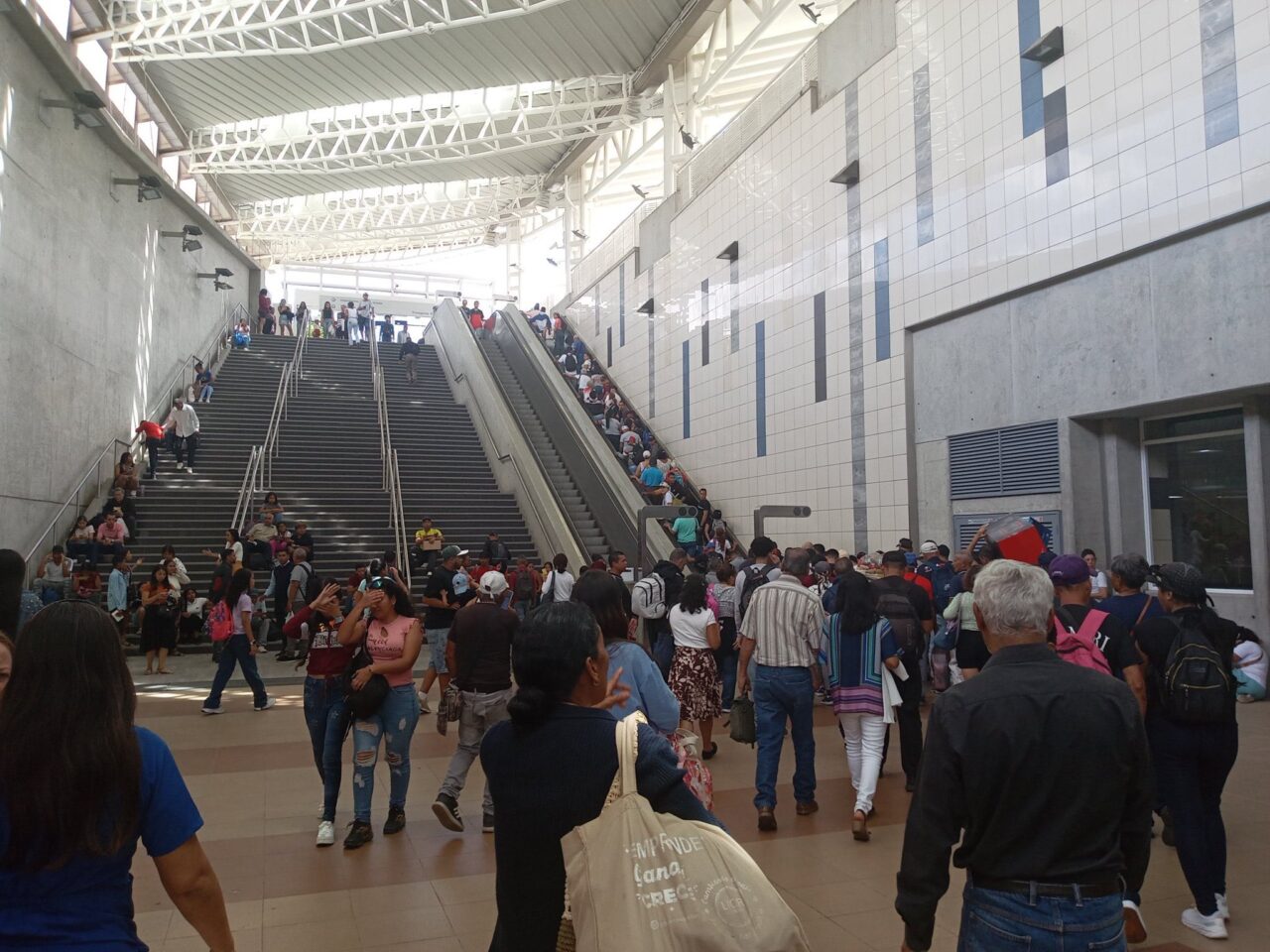 Estación terminal Caracas "Libertador Simón Bolívar" del Ferrocarril del los Valles del Tuy