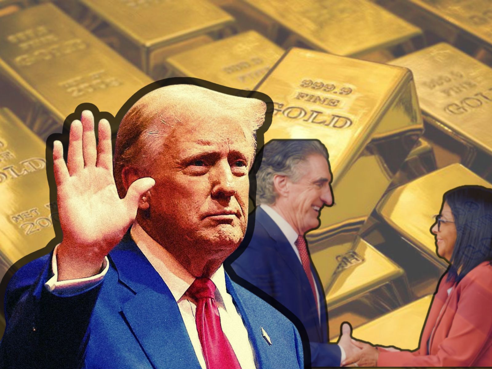 Imagen referencial sobre levantamiento parcial de sanciones a oro venezolano