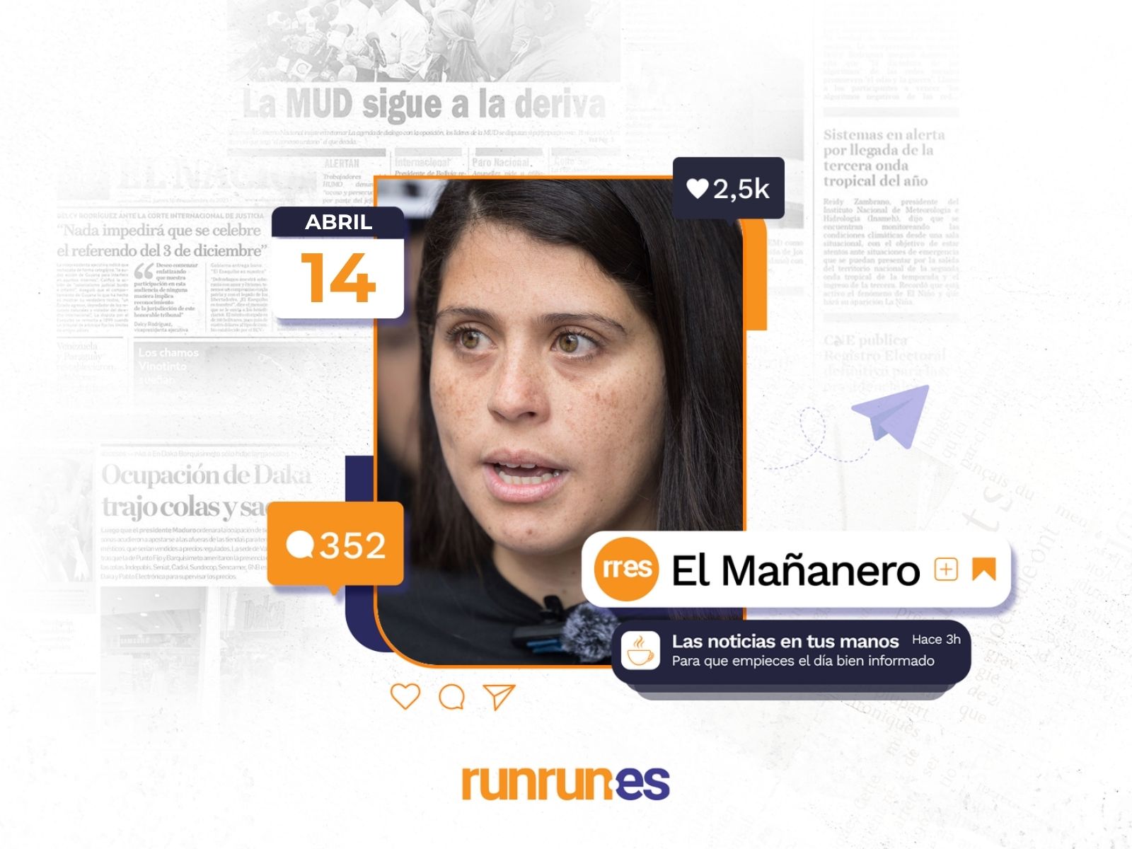 El Mañanero del 14 de abril