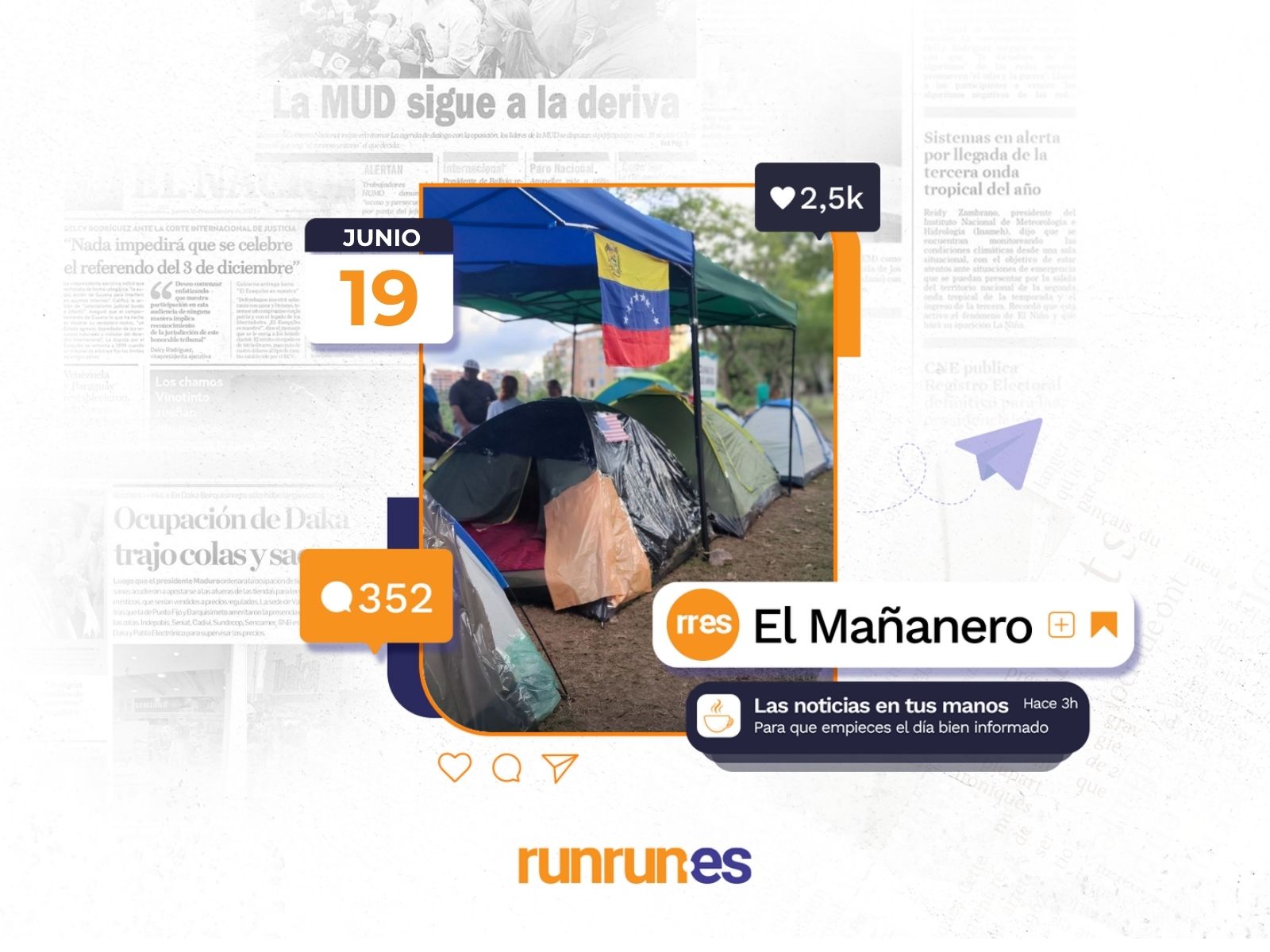 El Mañanero del 19 de junio