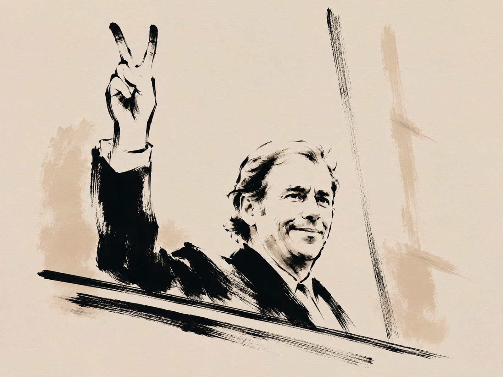 Fabricantes de luz, Václav Havel (II), por Orlando Viera - Blanco, @ovierab