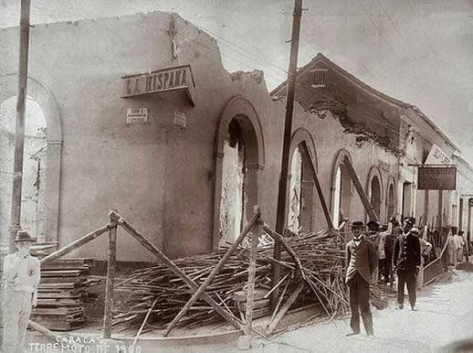 Caracas en el terremoto de 1900