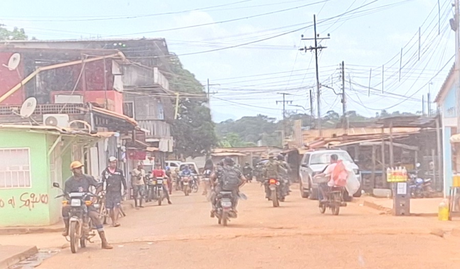 Caravana del GPAMO en Las Claritas