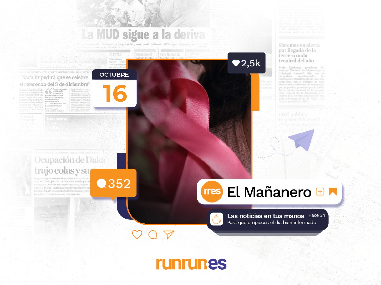 Mañanero 16 de octubre